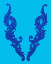 Páros csipke rátét - ROYAL